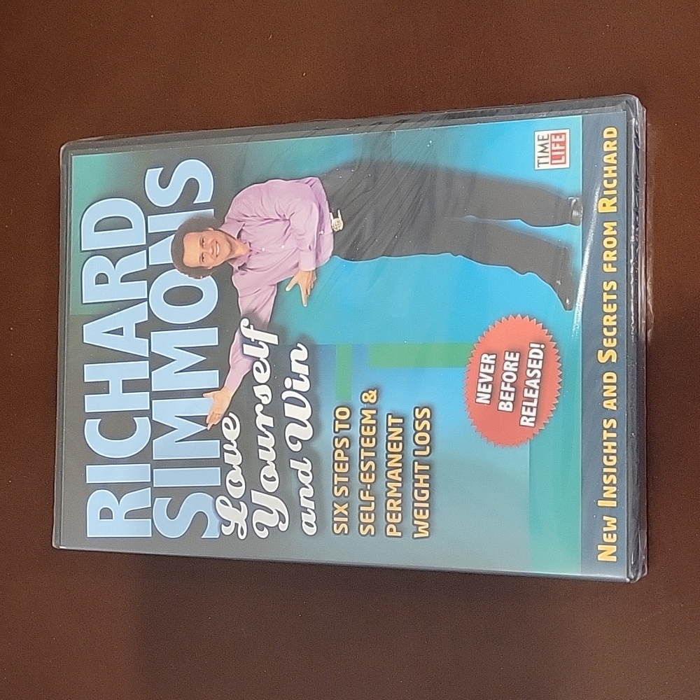 Richard Simmons DVD- Love Yourself and Win - Six steps to self -esteem & permane